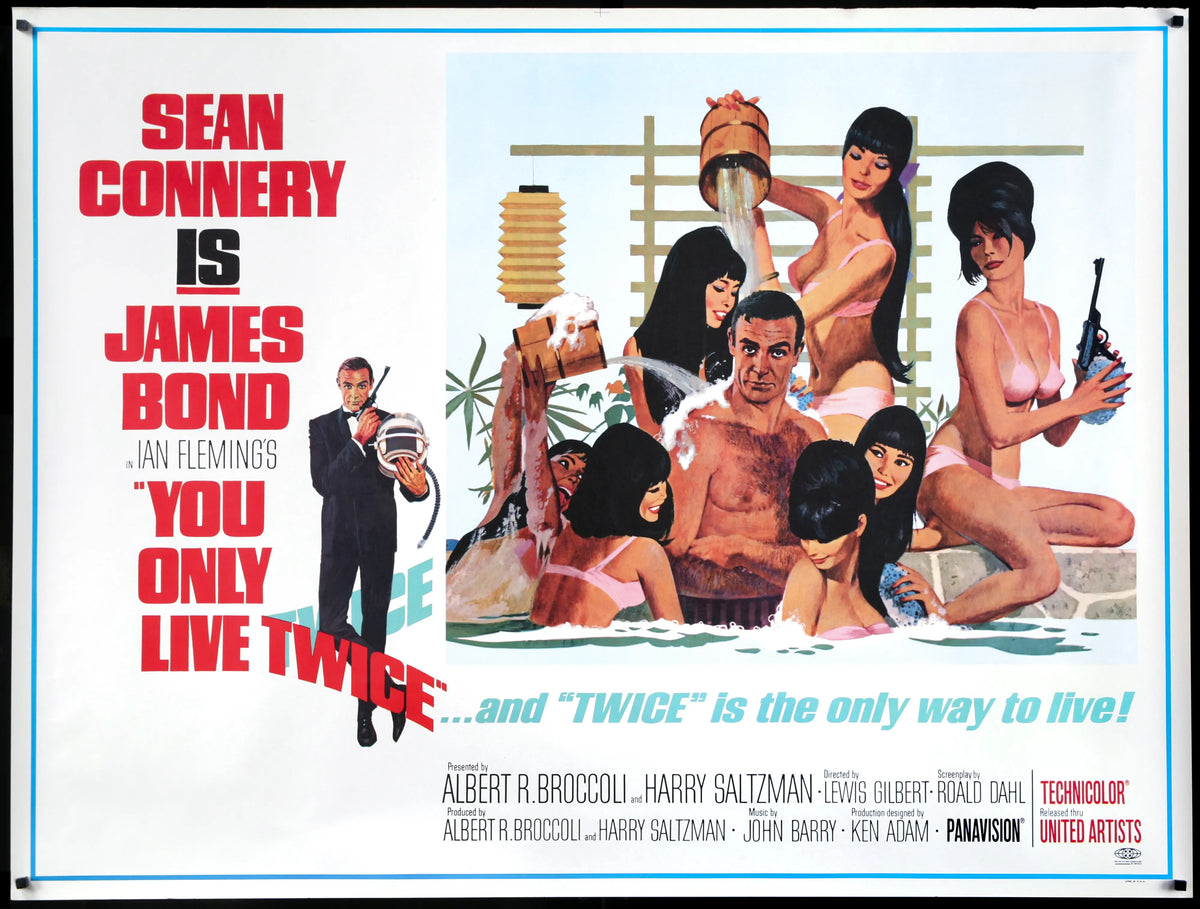 You Only Live Twice (1967) original movie poster for sale at Original Film Art