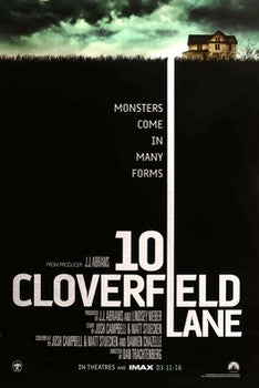 10 Cloverfield Lane (2016) original movie poster for sale at Original Film Art