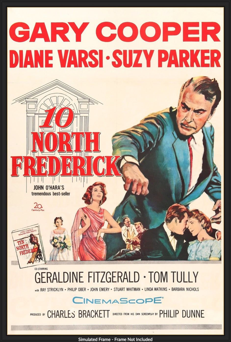 Ten North Frederick (1958) original movie poster for sale at Original Film Art