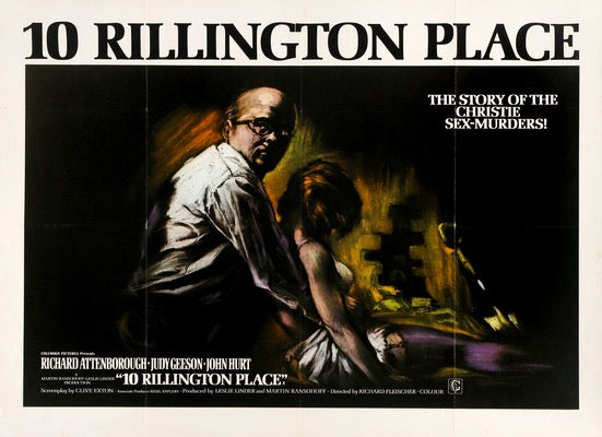 10 Rillington Place (1971) original movie poster for sale at Original Film Art - Vintage Movie Posters