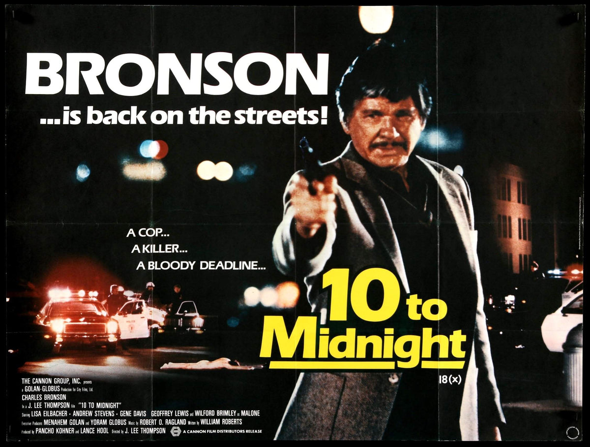 Ten to Midnight (1983) original movie poster for sale at Original Film Art