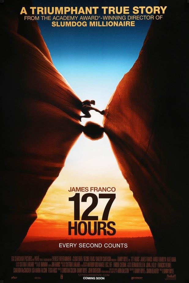 127 Hours (2010) original movie poster for sale at Original Film Art