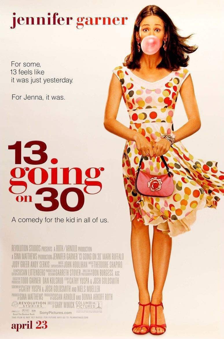 13 Going on 30 (2004) original movie poster for sale at Original Film Art - Vintage Movie Posters