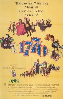 1776 (1972) original movie poster for sale at Original Film Art - Vintage Movie Posters