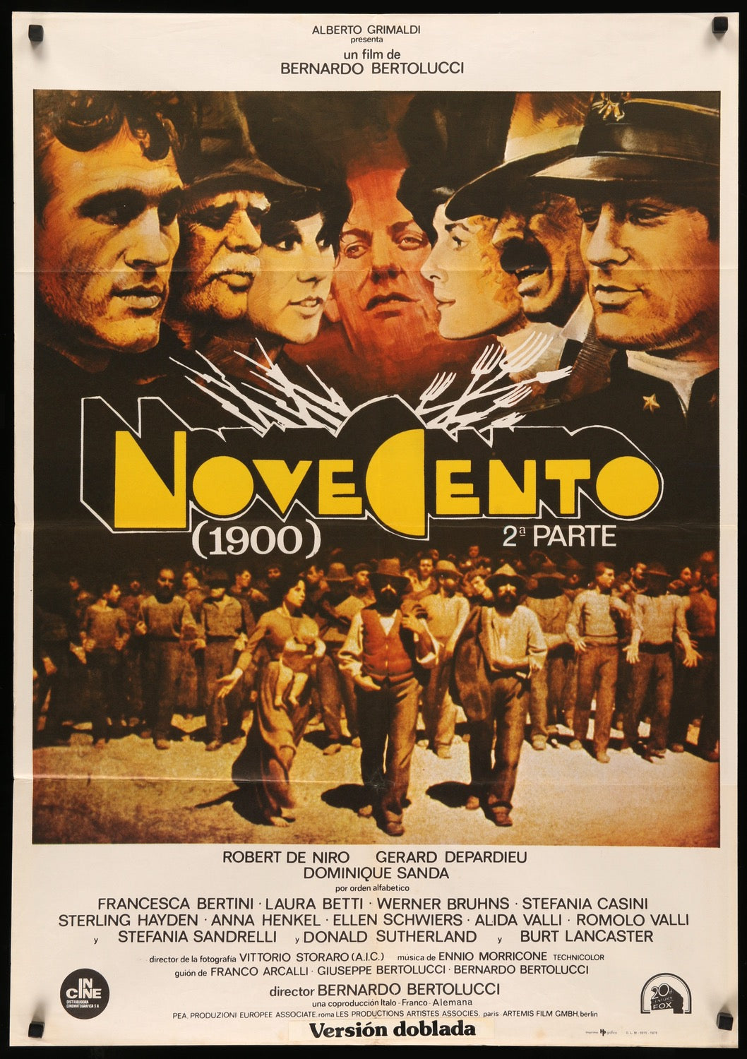 1900 (1976) original movie poster for sale at Original Film Art