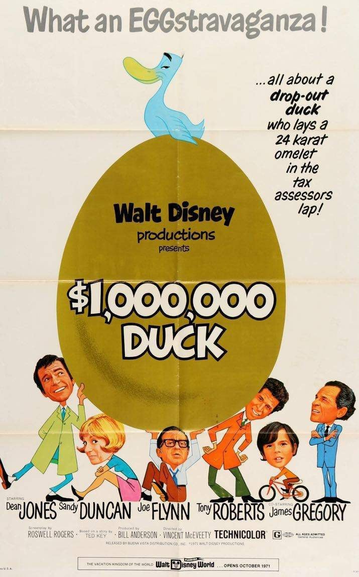 $1,000,000 Duck (1971) original movie poster for sale at Original Film Art