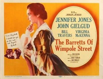 Barretts of Wimpole Street (1957) Lobby Cards - Set of 8 original movie poster for sale at Original Film Art - Vintage Movie Posters
