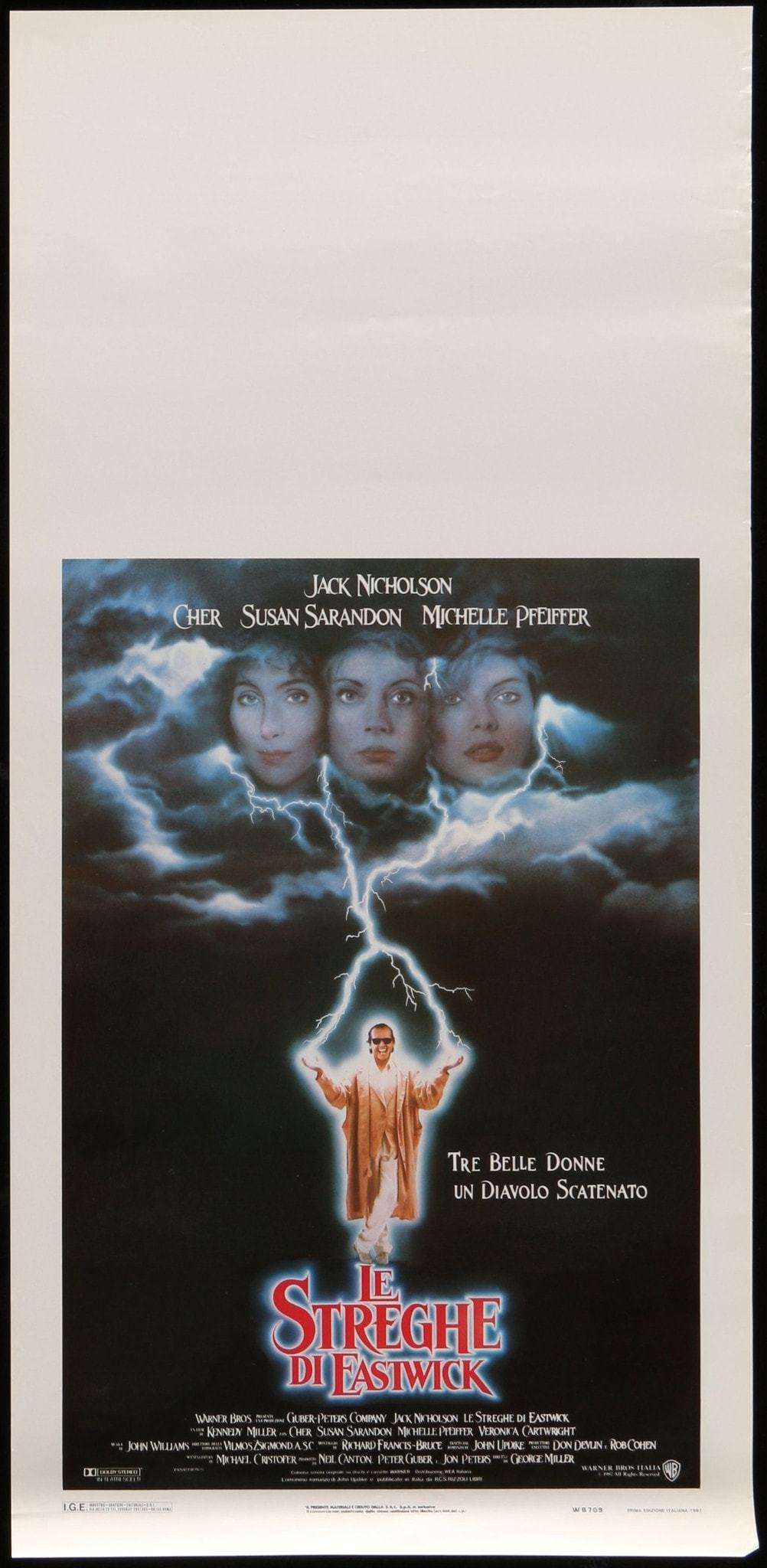 Witches of Eastwick (1987) original movie poster for sale at Original Film Art