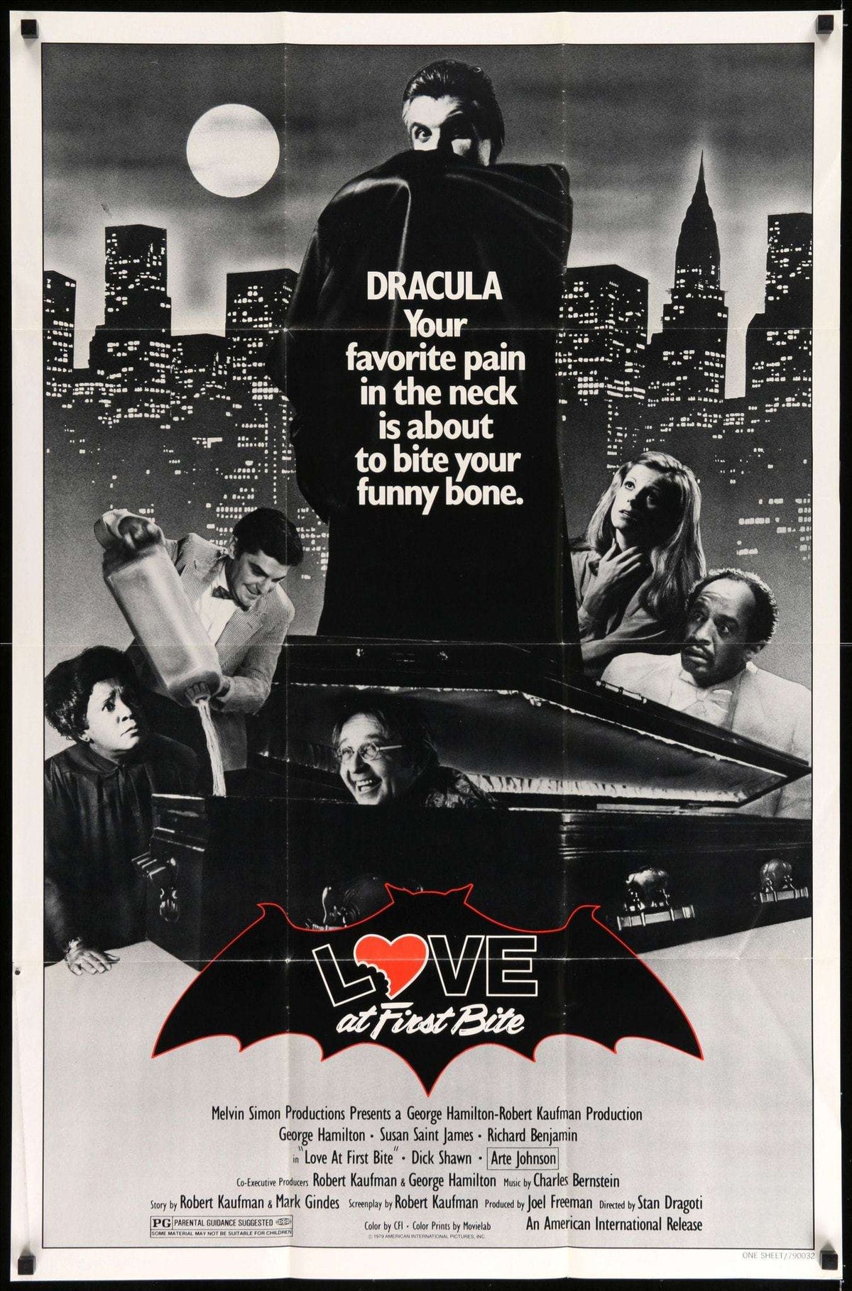 Love at First Bite (1979) original movie poster for sale at Original Film Art
