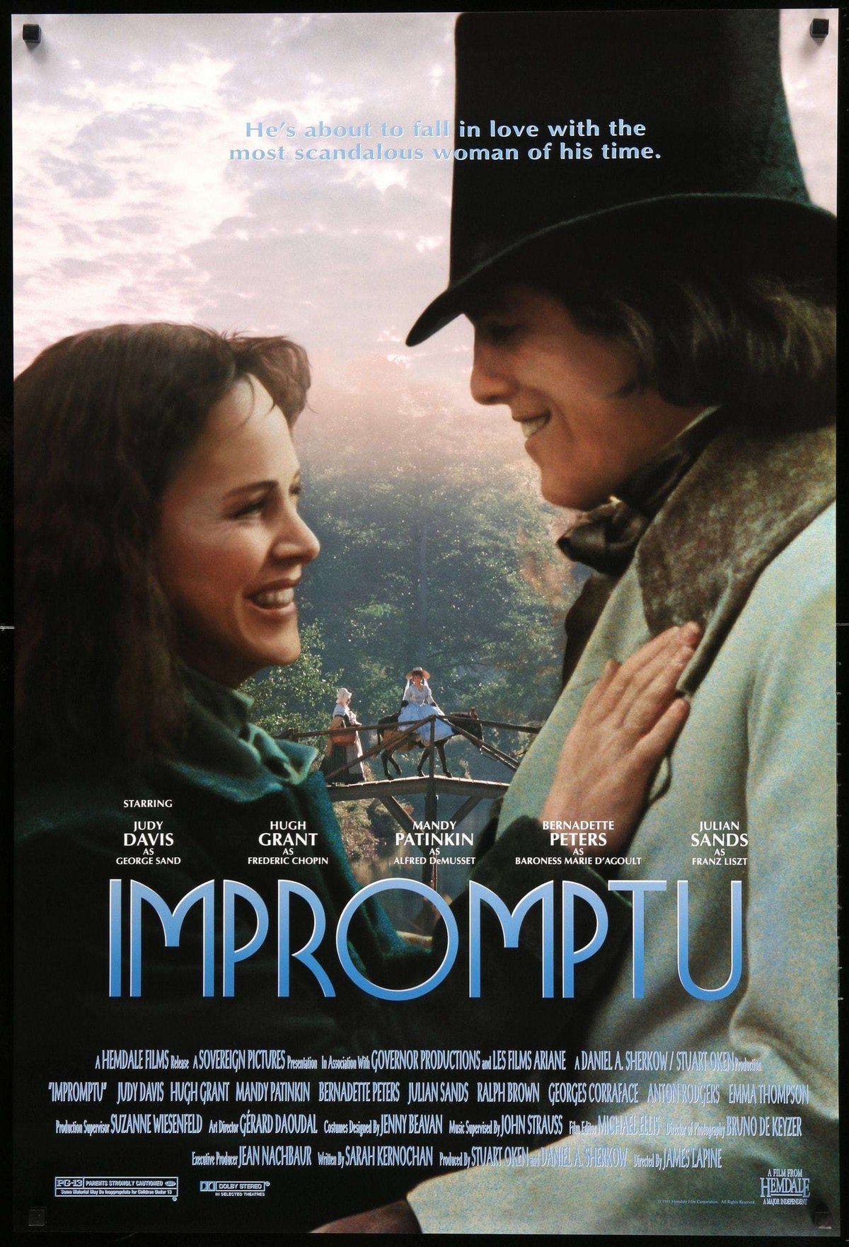 Impromptu (1990) original movie poster for sale at Original Film Art