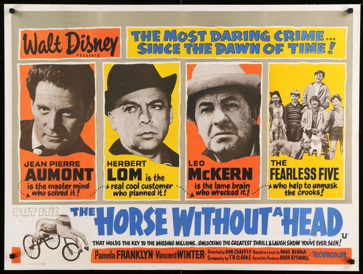 Horse Without a Head (1963) original movie poster for sale at Original Film Art