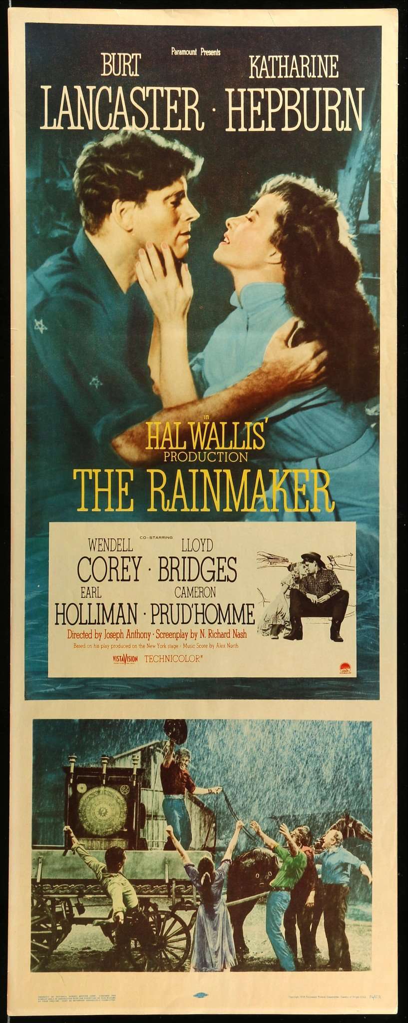Rainmaker (1956) original movie poster for sale at Original Film Art