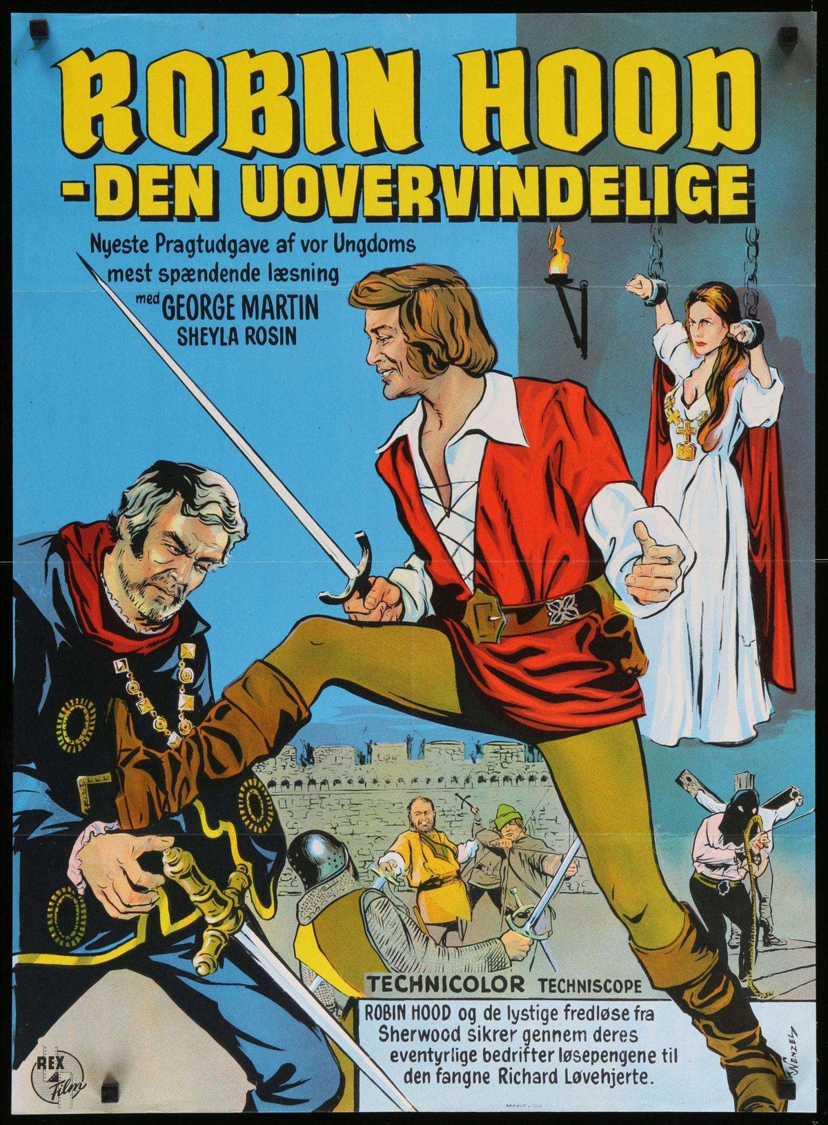 Il Magnifico Robin Hood (1970) original movie poster for sale at Original Film Art