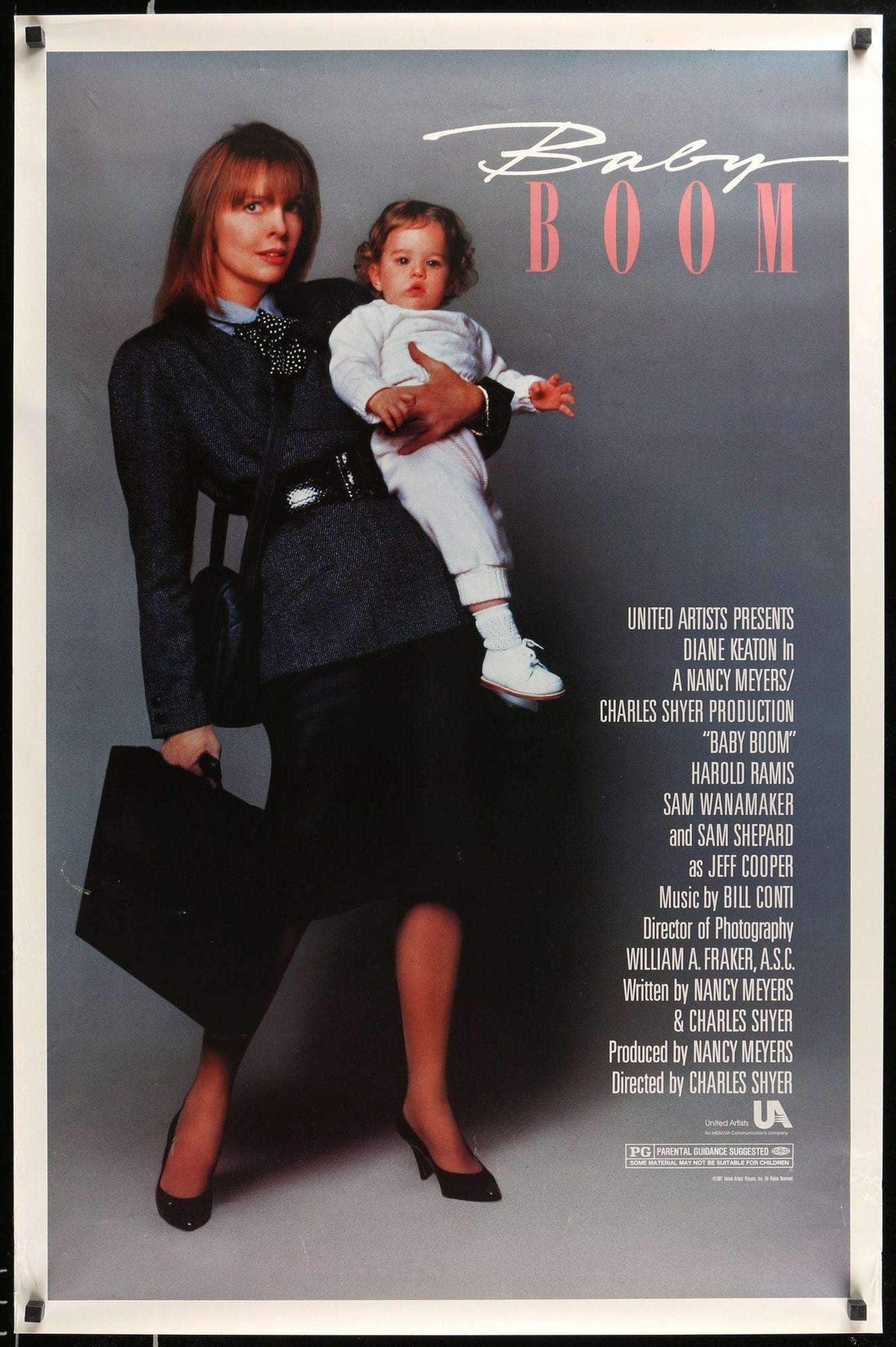 Baby Boom (1987) original movie poster for sale at Original Film Art - Vintage Movie Posters