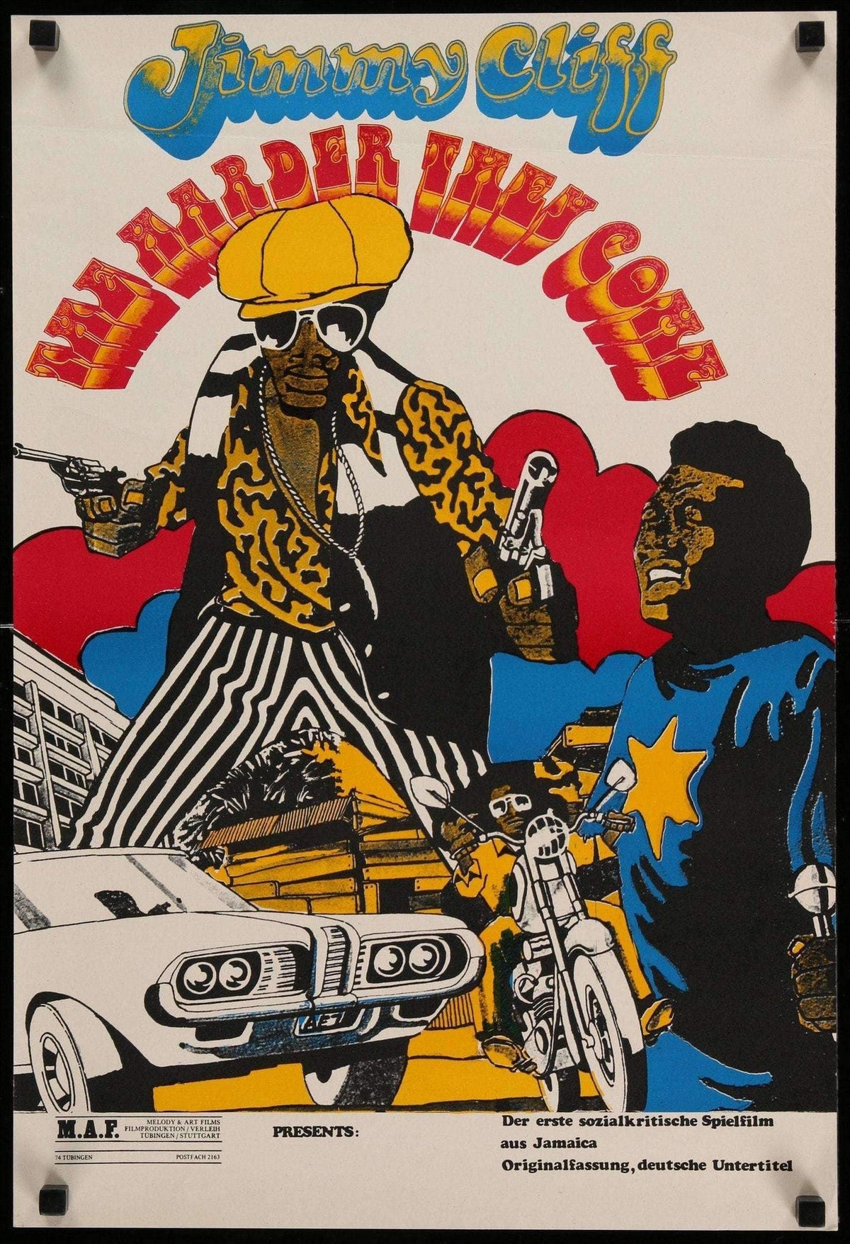Harder They Come (1972) original movie poster for sale at Original Film Art - Vintage Movie Posters