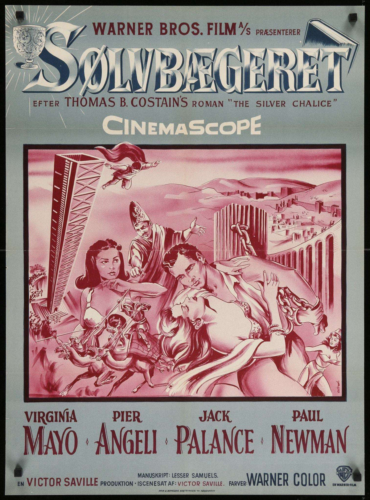 Silver Chalice (1955) original movie poster for sale at Original Film Art