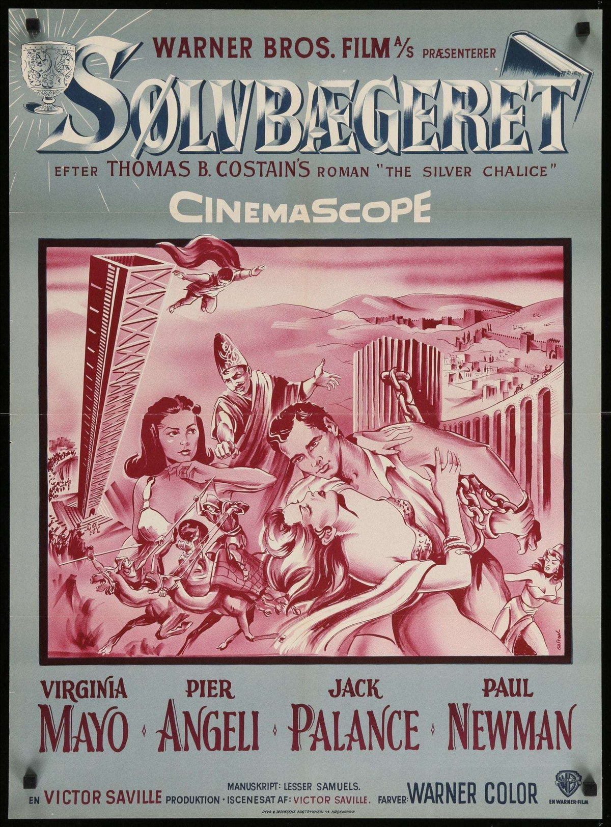 Silver Chalice (1955) original movie poster for sale at Original Film Art - Vintage Movie Posters