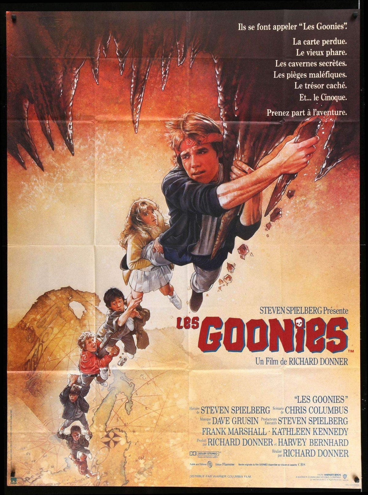 Goonies (1985) original movie poster for sale at Original Film Art - Vintage Movie Posters
