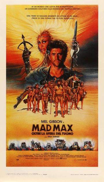 Mad Max Beyond Thunderdome (1985) Vintage Italian Poster - 13