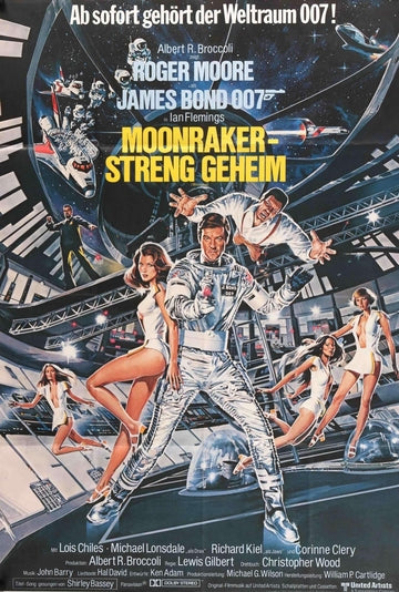 Moonraker (1979) original movie poster for sale at Original Film Art - Vintage Movie Posters