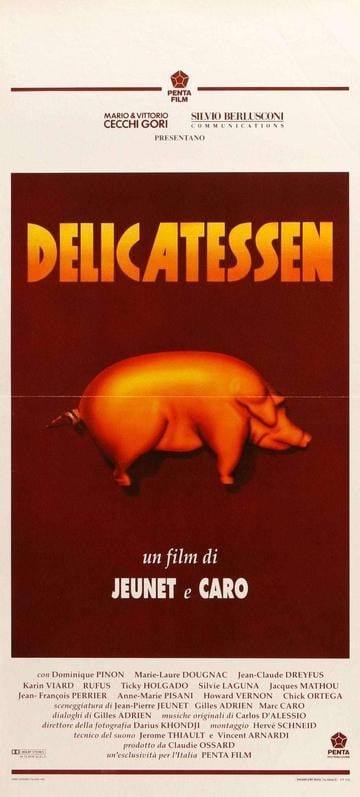 Delicatessen (1991) original movie poster for sale at Original Film Art