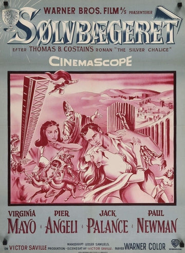 Silver Chalice (1955) original movie poster for sale at Original Film Art - Vintage Movie Posters