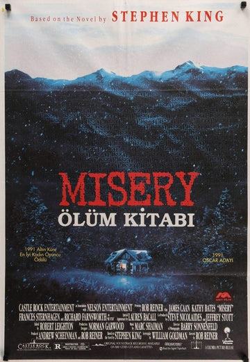 Misery (1990) original movie poster for sale at Original Film Art - Vintage Movie Posters