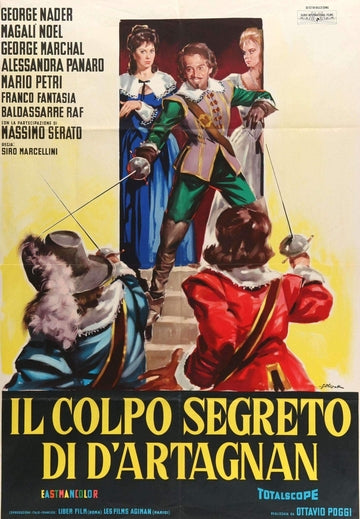 Secret Mark of Dartagnan (1962) original movie poster for sale at Original Film Art