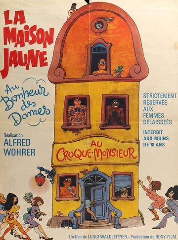 Yellow House on Pinnasberg (1970) original movie poster for sale at Original Film Art - Vintage Movie Posters