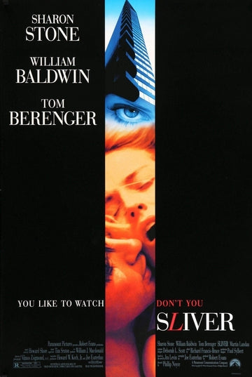 Sliver (1993) original movie poster for sale at Original Film Art - Vintage Movie Posters