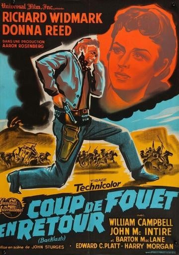 Backlash (1956) original movie poster for sale at Original Film Art - Vintage Movie Posters