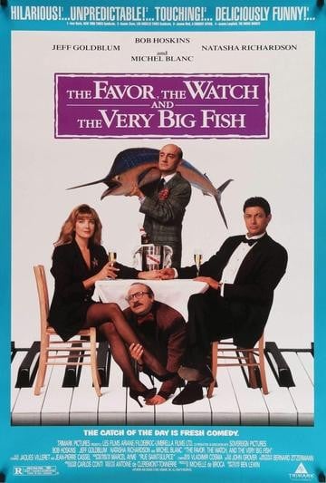 Favor, The Watch and the Very Big Fish (1991) original movie poster for sale at Original Film Art