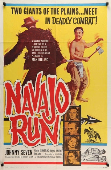 Navajo Run (1964) original movie poster for sale at Original Film Art - Vintage Movie Posters