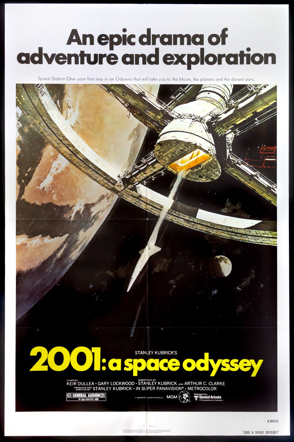 2001: A Space Odyssey (1968) original movie poster for sale at Original Film Art