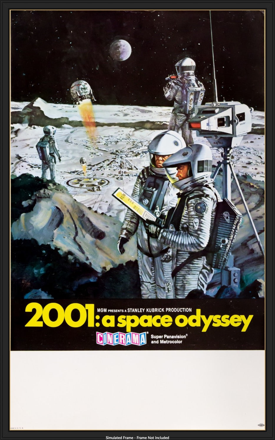 2001: A Space Odyssey (1968) original movie poster for sale at Original Film Art