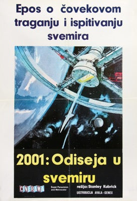 2001: A Space Odyssey (1968) original movie poster for sale at Original Film Art