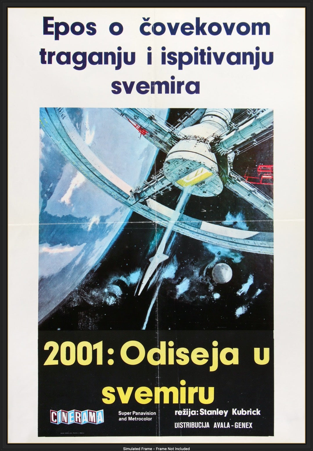 2001: A Space Odyssey (1968) original movie poster for sale at Original Film Art - Vintage Movie Posters