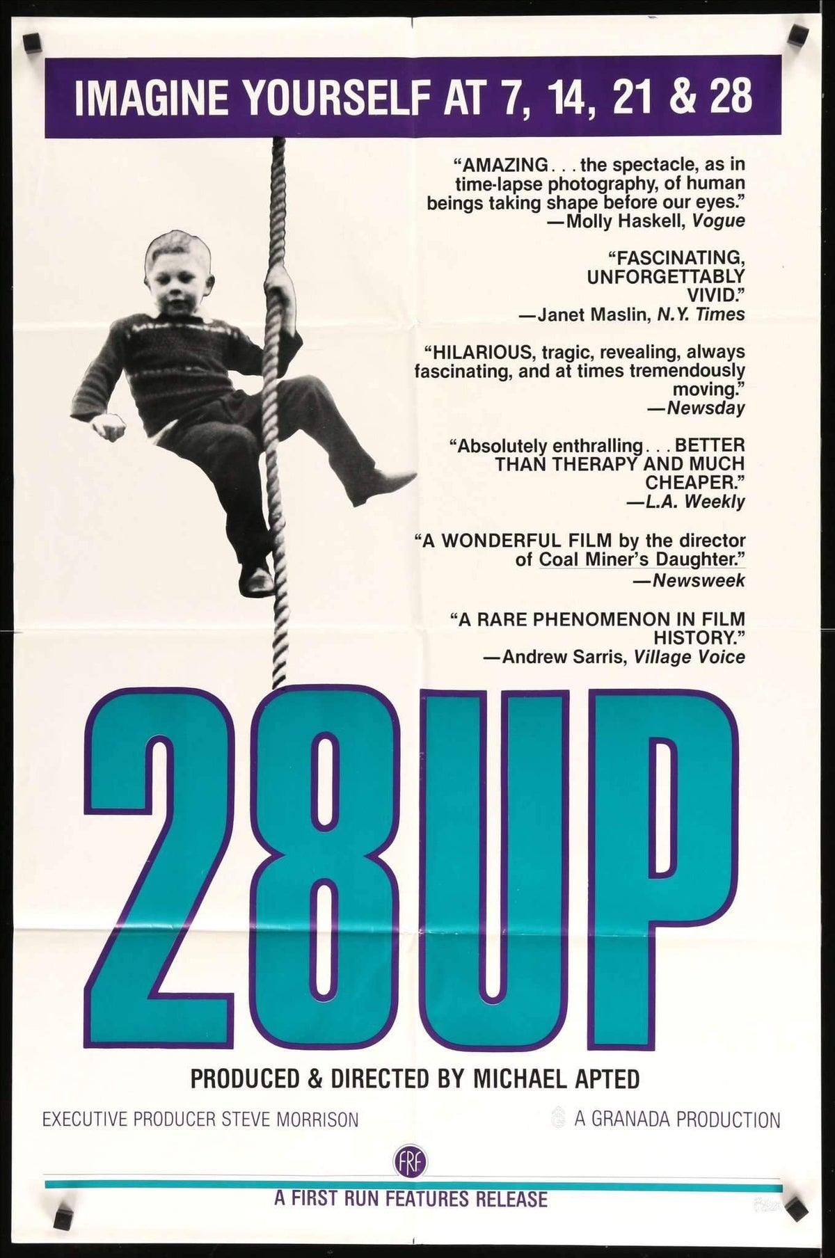 28 Up (1985) original movie poster for sale at Original Film Art