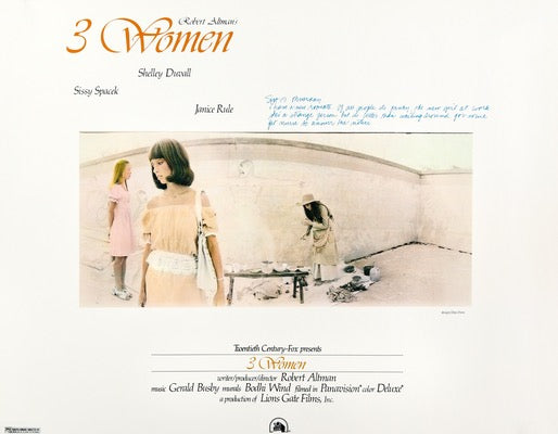3 Women (1977) original movie poster for sale at Original Film Art