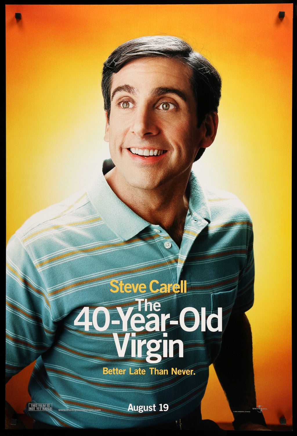 40 Year Old Virgin (2005) original movie poster for sale at Original Film Art