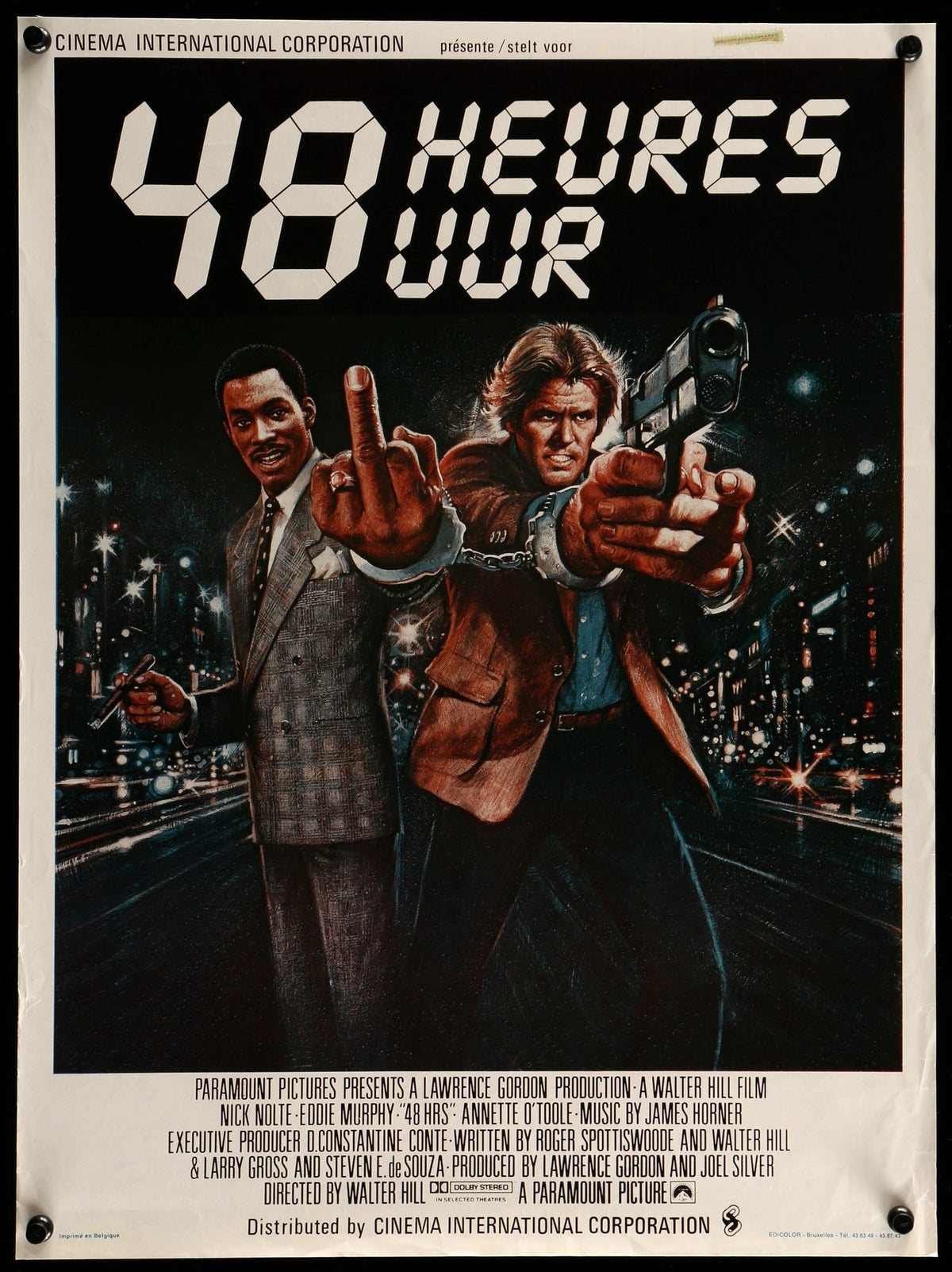 48 Hrs. (1982) original movie poster for sale at Original Film Art