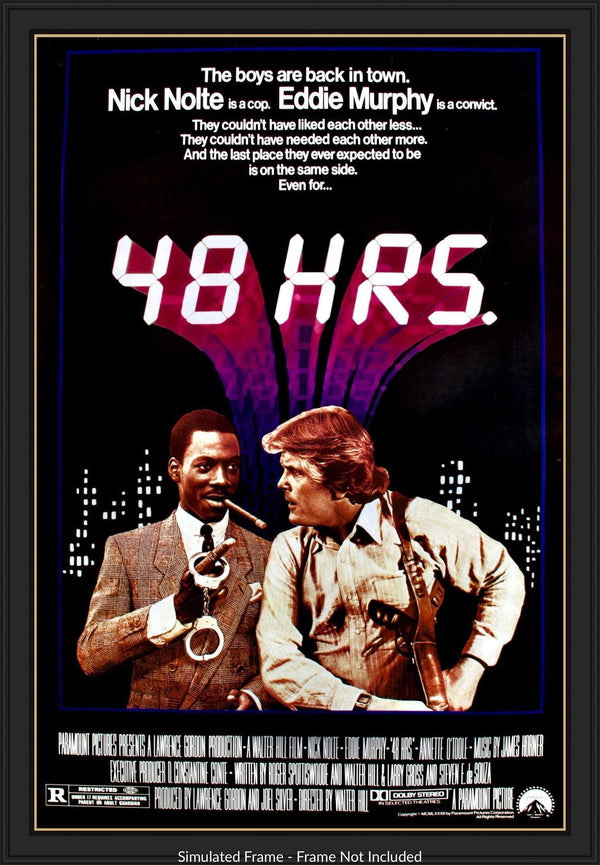 48 Hrs. (1982) Original One-Sheet Movie Poster - Original Film Art