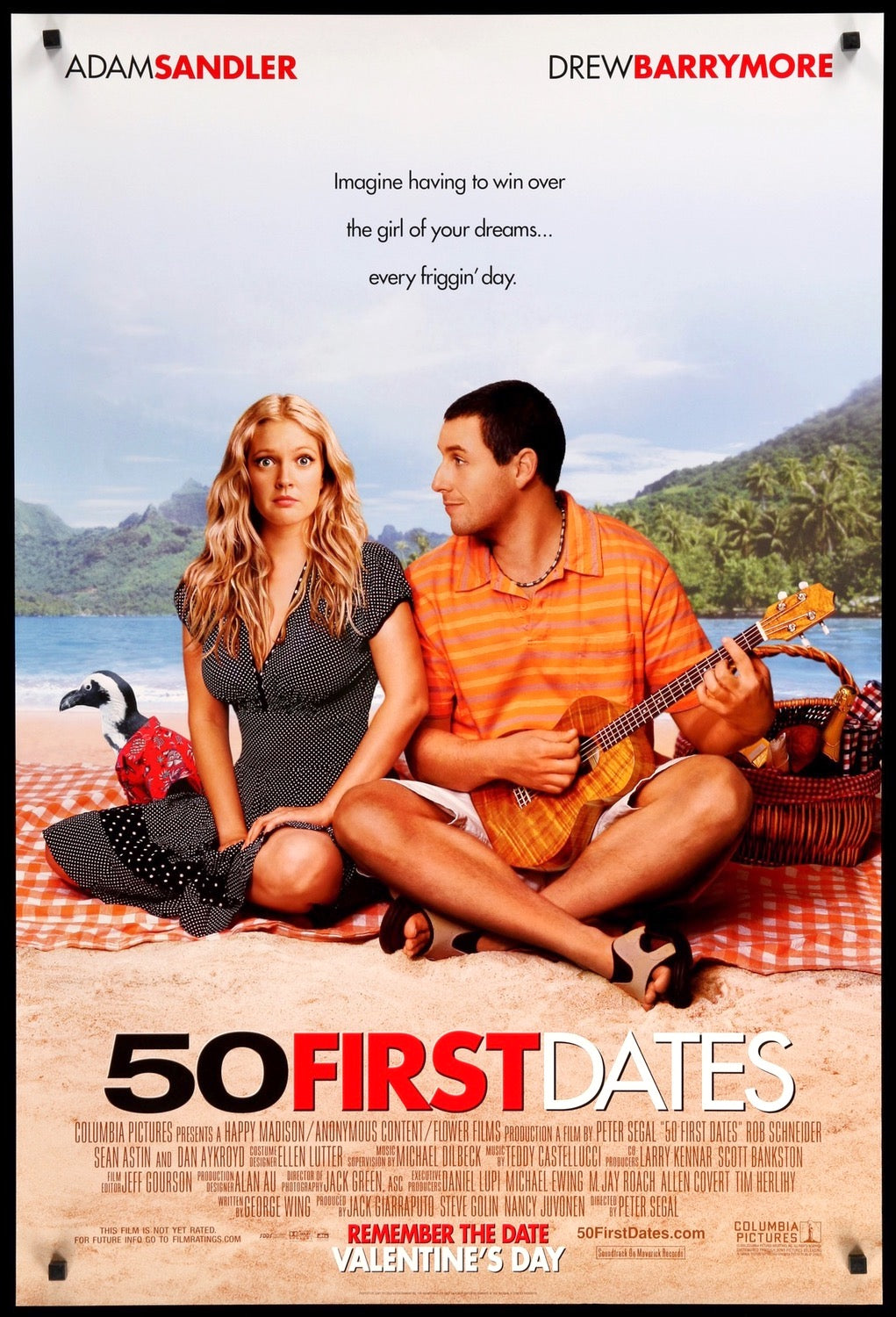 50 First Dates (2004) original movie poster for sale at Original Film Art