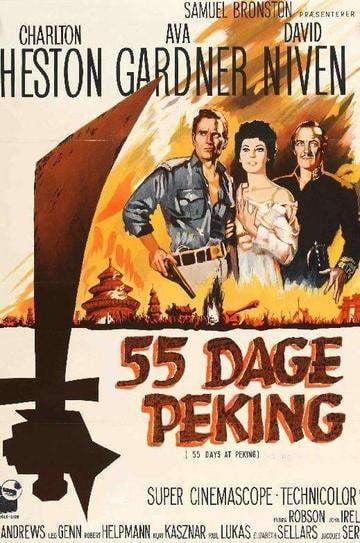 55 Days at Peking (1963) original movie poster for sale at Original Film Art