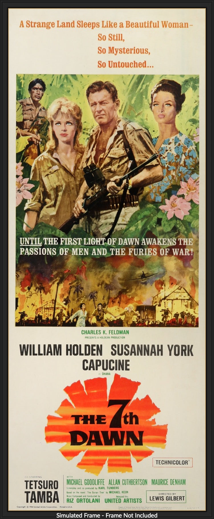 7th Dawn (1964) original movie poster for sale at Original Film Art