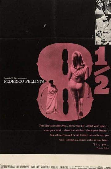 8 1/2 (1963) original movie poster for sale at Original Film Art