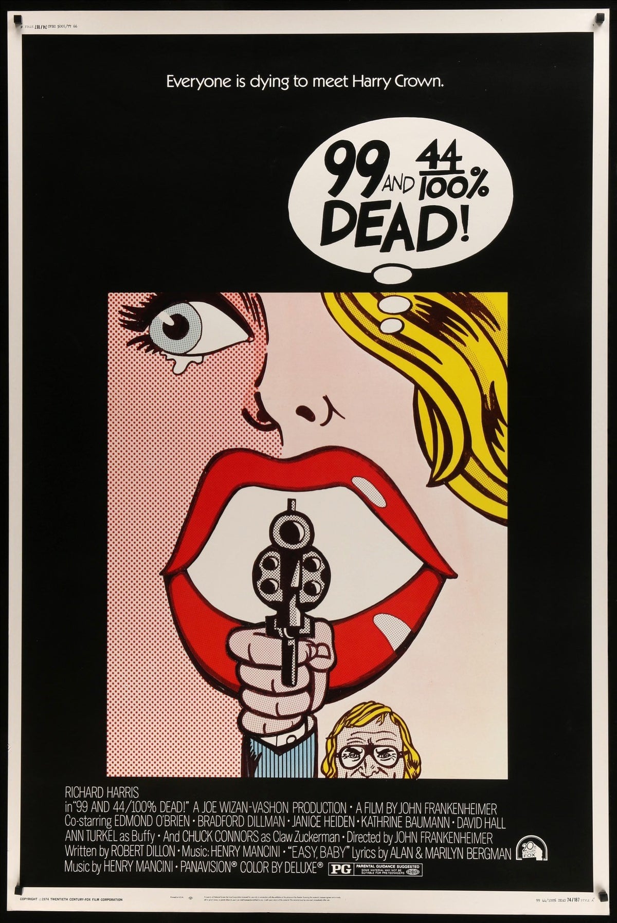 99 and 44/100% Dead (1974) original movie poster for sale at Original Film Art