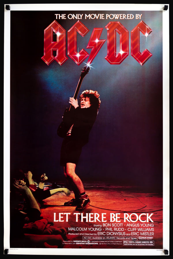 AC/DC: Let There Be Rock (1980) Original One-Sheet Movie Poster