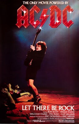 AC/DC: Let There Be Rock (1980) original movie poster for sale at Original Film Art - Vintage Movie Posters