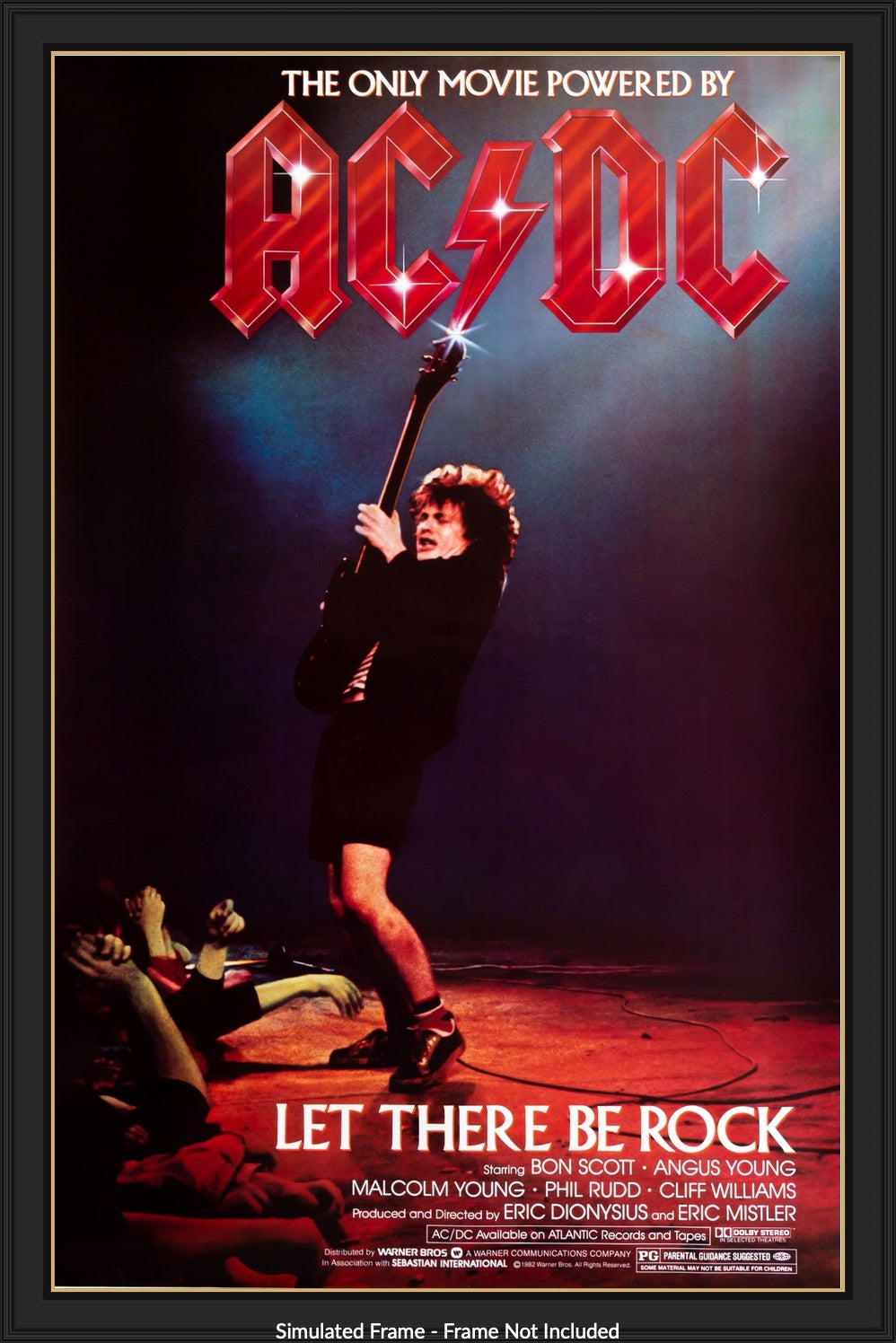 AC/DC: Let There Be Rock (1980) Original One-Sheet Movie Poster ...